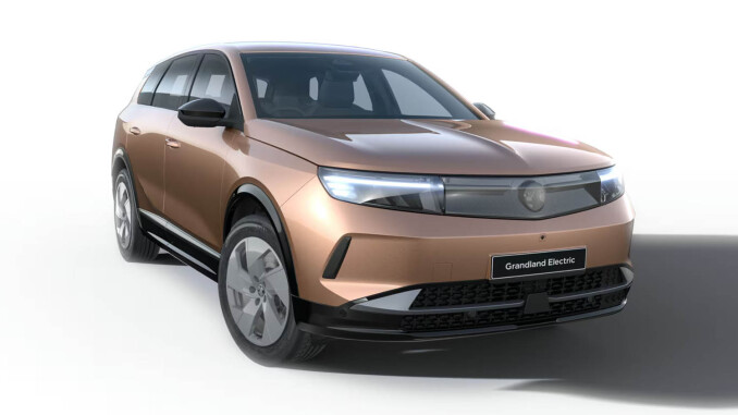 Vauxhall Grandland 157kW Design 73kWh 5dr Auto Electric Hatchback - Image 1